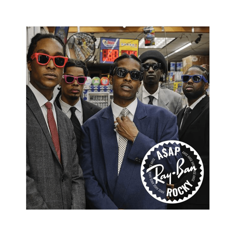 Ray-Ban Wayfarer Puffer RB4940 6834/87 by A$AP Rocky Sunglasses